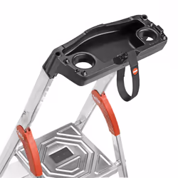 Hailo L80 ComfortLine Step ladder Grey