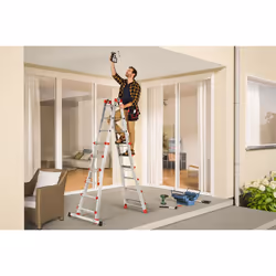 Hailo M80 Folding ladder Aluminium - Additional view 5