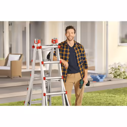 Hailo M80 Folding ladder Aluminium - Additional view 6