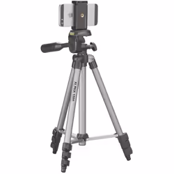 Cullmann - 52102 - Alpha 1000 - Mobile Tripod with Universal Phone Mount (106 cm Extension Height, Packed Size 37 cm, Weight ...