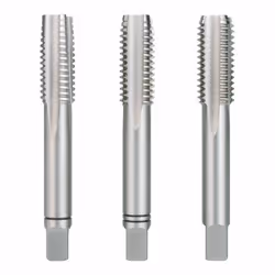 RUKO 230060, Threading tap, High-Speed Steel (HSS), Right hand rotating, Silver, M 6, Square shank