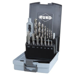 RUKO 245004RO Thread Tap Set M3, M4, M5, M6, M8, M12, M10 15 High-speed steel