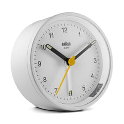 Braun BC12W Quartz alarm clock White