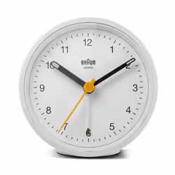 Braun BC12W Quartz alarm clock White