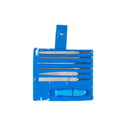 PFERD Key file set with quick-mounting handle 7-piece 100mm cut 2 for delicate filing