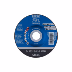 PFERD 61320222, 2.22 cm, 12.5 cm, 2.4 mm, 12200 RPM, 25 pc(s)