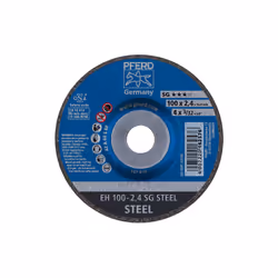 PFERD EH 100-2,4 SG STEEL/16,0, Steel, PFERD, 1.6 cm, 10 cm, 15300 RPM, 25 pc(s)