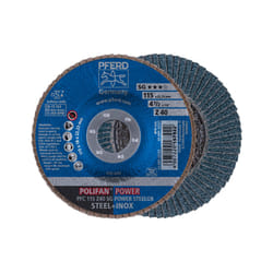 PFERD PFC 115 Z 40 SG POWER STEELOX rotary tool grinding/sanding supply Metal