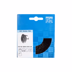 PFERD POS TBU 100/M14 INOX 0,30 wire wheel/wheel brush 10 cm