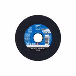 PFERD EHT 115-1,6 SG STEEL, Steel, PFERD, 2.22 cm, 11.5 cm, 13300 RPM, 25 pc(s)