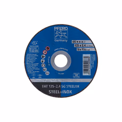 PFERD 61331432, 12.5 cm, 2.4 mm, 12200 RPM, 25 pc(s)
