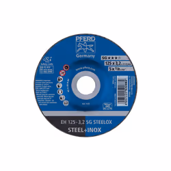 PFERD EH 125-3,2 SG STEELOX, Steel, Stainless steel, PFERD, 12.5 cm, 12200 RPM, 25 pc(s)
