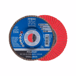 PFERD PFC 125 CO-COOL 40 SG STEELOX, Metal, 12200 RPM, 12.5 cm, 10 pc(s)