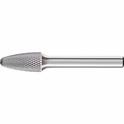 PFERD RBF 1020/6 MICRO, Steel, Cast iron, Non-ferrous metal, Bronze, Stainless steel, 6 mm, 60 mm, 1 cm, 1 pc(s)