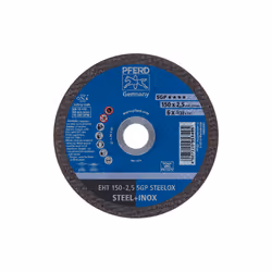 PFERD EHT 150-2,5 SGP STEELOX, Steel, Stainless steel, PFERD, 2.22 cm, 15 cm, 10200 RPM, 25 pc(s)