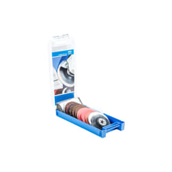 PFERD COMBICLICK set 19-piece dia. 115 mm M14 coarse to polished working with an angle grinder