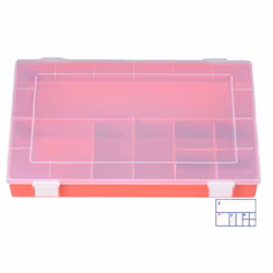 hünersdorff 611700 storage box Rectangular Polypropylene (PP) Red