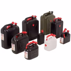 hünersdorff 811400 fuel cans 5 L Plastic Black, Red