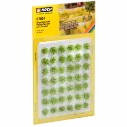 NOCH Grass Tufts “Field Plants”, H0 (1:87)/TT (1:120), Green, 42 pc(s)