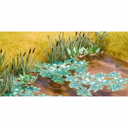 NOCH Lotus Flower, HO (1:87), Green