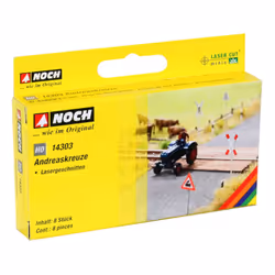 NOCH 14303 scale model part/accessory Railway crossing
