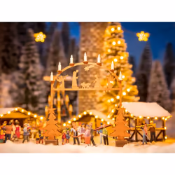 NOCH Christmas Market Entry Arch, HO (1:87)