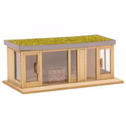 NOCH Sauna with View, HO (1:87), Brown