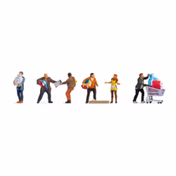 NOCH People Panic Buying, HO (1:87), Multicolour