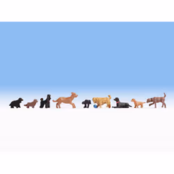 NOCH Dogs, HO (1:87), Multicolour
