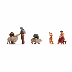 NOCH Sheep Shearing, HO (1:87), Multicolour