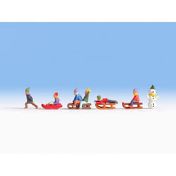 NOCH Children in Snow scale model part/accessory Figures