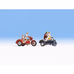 NOCH Motorcyclists, HO (1:87), Multicolour
