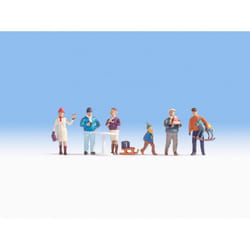 NOCH Christmas market scale model part/accessory Figures