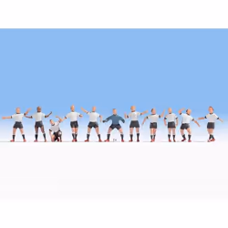 NOCH German football team, HO (1:87), Black, White