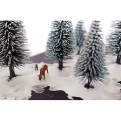 NOCH Snowy Fir Trees scale model part/accessory Scenery