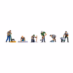 NOCH Road Workers, N (1:160), Multicolour