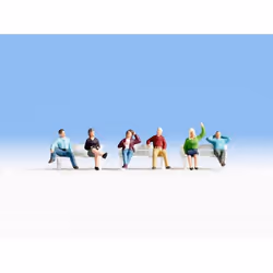 NOCH Sitting People, N (1:160), Multicolour