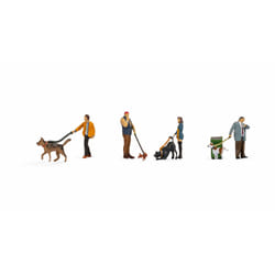 NOCH People with Dogs scale model part/accessory Figures