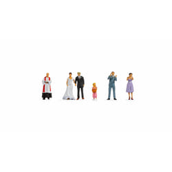 NOCH Bride and Groom scale model part/accessory Figures