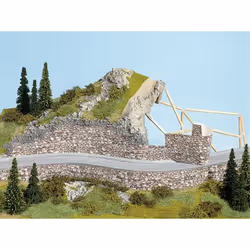 NOCH Carton Wall “Basalt” scale model part/accessory