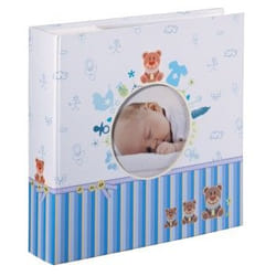 Hama Tim photo album Blue, White 200 sheets 10 x 15