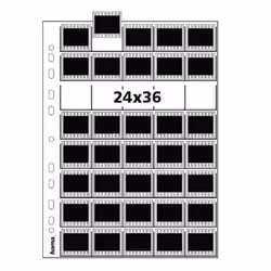 Hama Negative sleeves, 24 x 36 mm, Polypropylene, 24 x 36 mm, Polypropylene (PP), 230 mm, 300 mm