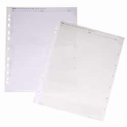 Hama Negative sleeves, 24 x 36 mm, Polypropylene, 7 sheets, 24 x 36 mm, Polypropylene (PP), 100 sheets, 260 mm, 310 mm
