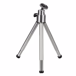 Hama Mini Tripod with Ball Tilt Head, silver, 3 leg(s), Silver, 127 g