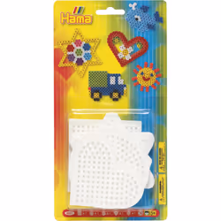 Hama Beads 4551, Pegboard, 5 pc(s), White