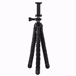 Hama Flex, 3 leg(s), Black, 26 cm, 145 g