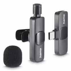 Hama Smart Wireless Black Lavalier/Lapel microphone - Additional view 4