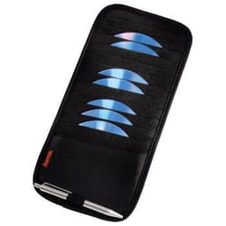 Hama Automotive Sun Visor Case, 12 CDs 12 discs Black