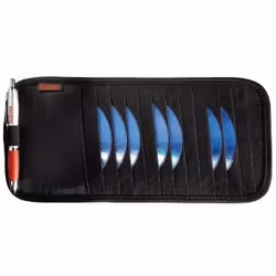 Hama Automotive Sun Visor Case, 12 CDs 12 discs Black