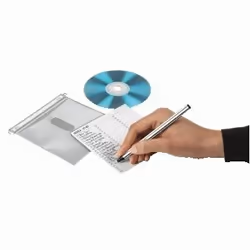 Hama CD/DVD Double Protective Sleeves,Pack of 50 Pcs., White 2 discs
